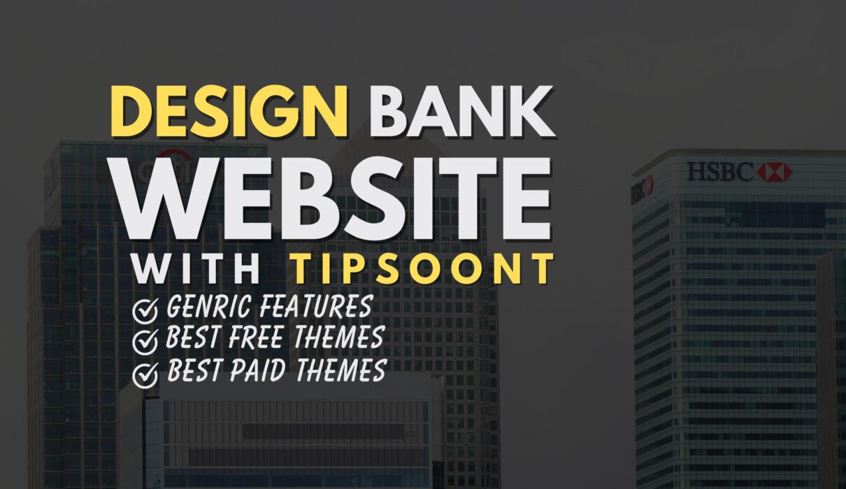 How to create a Bank Website with wordpress