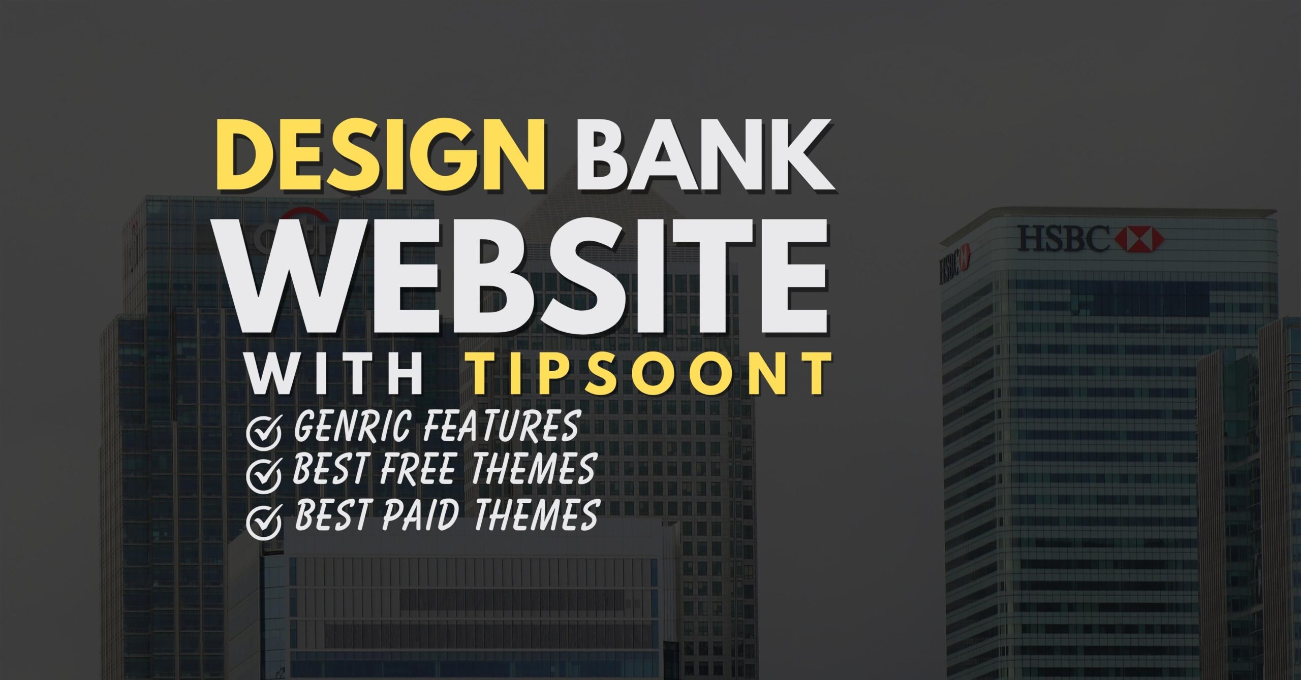 How to create a Bank Website with wordpress