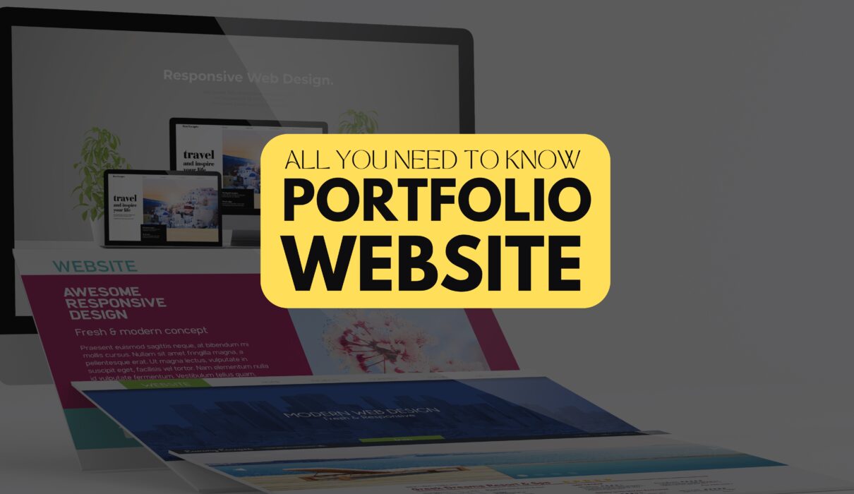 Portfolio website guide step by step