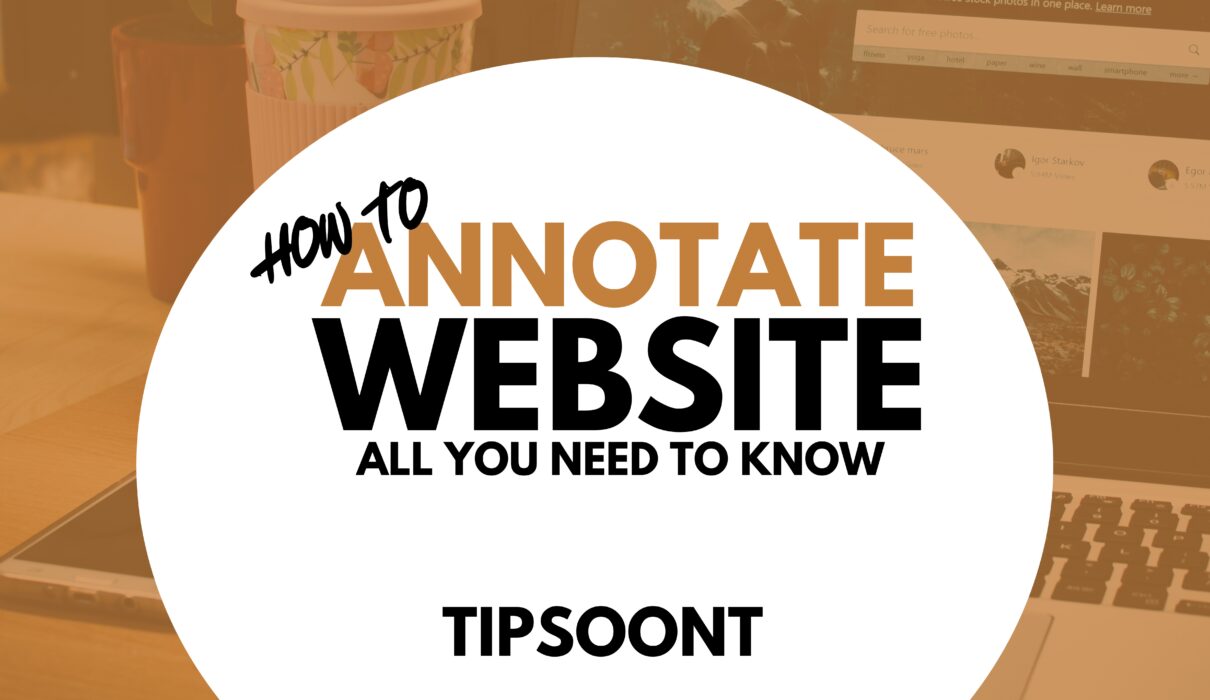 all you need to know about annotation of a website