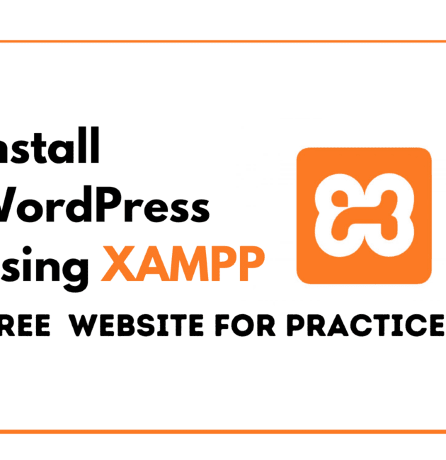 Install WordPress in Xampp for Practice