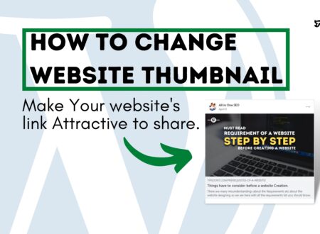 How to change website thumbnail on WordPress