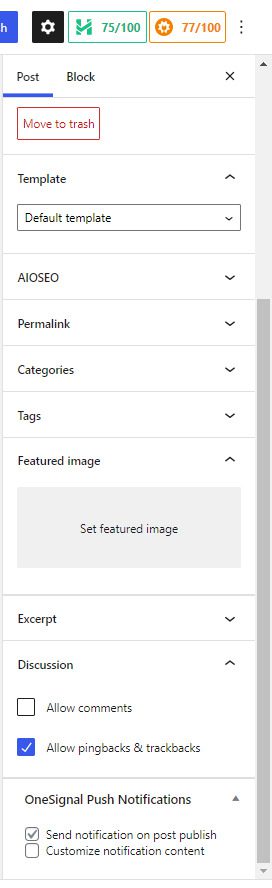 How to change website thumbnail on WordPress