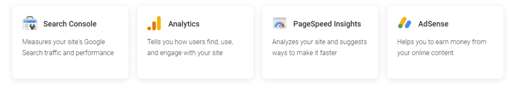 use Google site to hand off a site