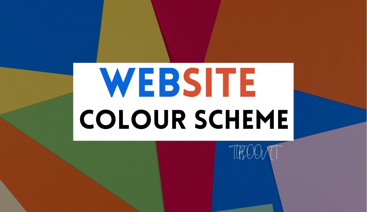 Top 7 colours used in any website colour scheme