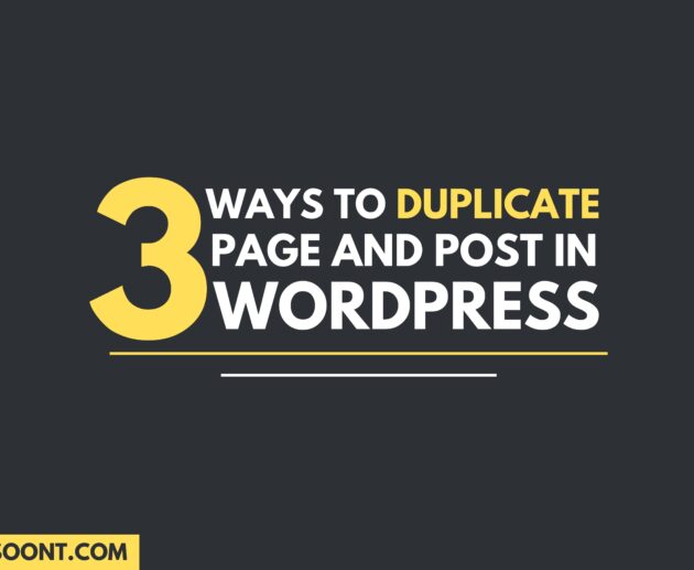 Ways To Duplicate a Page in WordPress