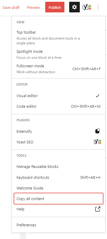 (Option 1) – Duplicate a Page without a Plugin: