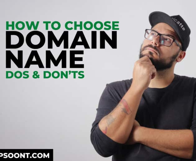 How to choose a domain name | All the dos and don’ts