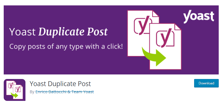 Duplicate a post in wordpress with a Plugin: