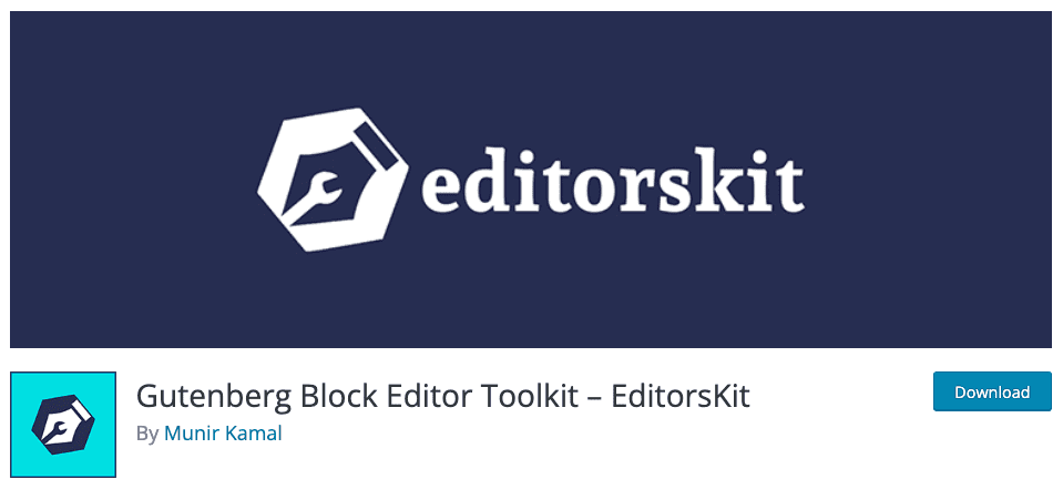 editors kit wordpress plugin to justify text