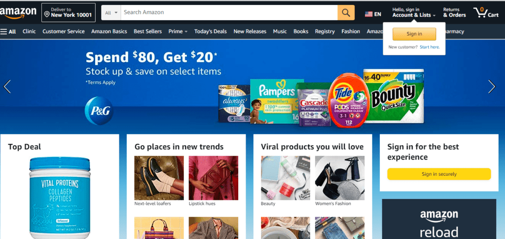 Amazon.com a source to sell products, ebooks and much more