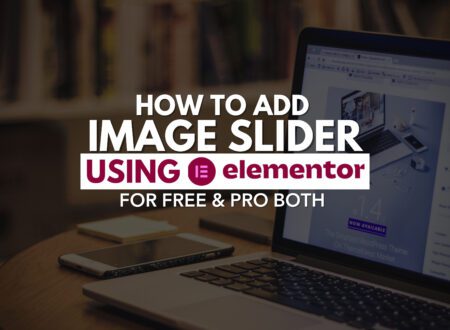 How to Add An Image Slider in elementor (ProFree Versions)