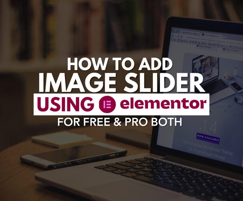 How to Add An Image Slider in elementor (ProFree Versions)