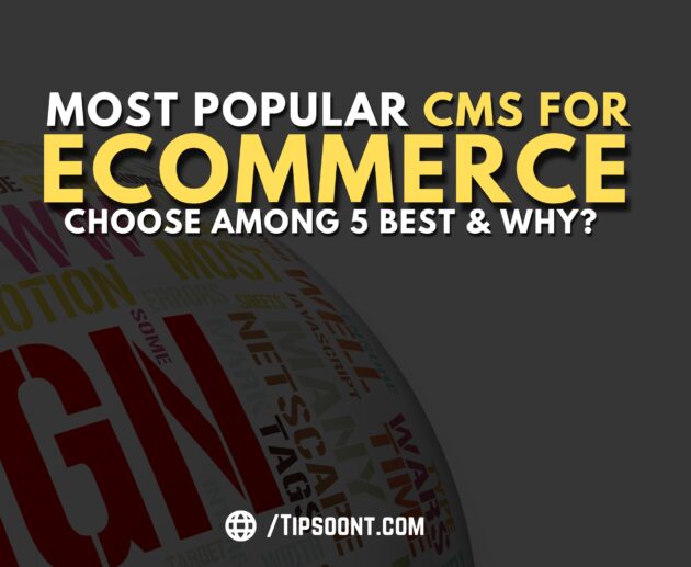 Most Popular CMS for Ecommerce - Choose Among 5 Best & Why?