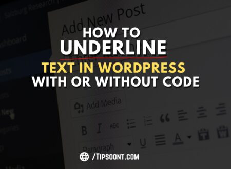 Underlined Text in WordPress - How to Do With or Without Coding