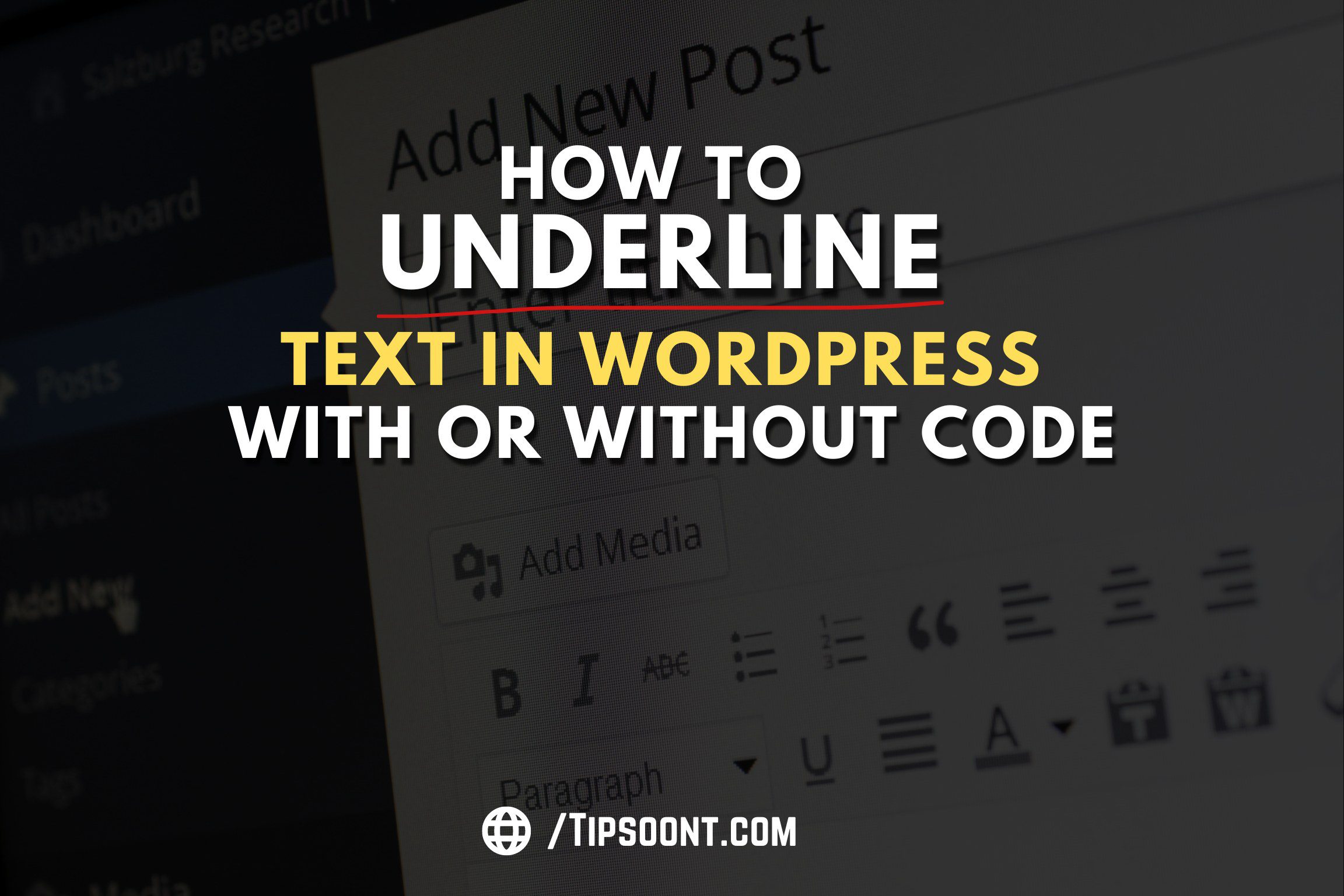 underlined-text-in-wordpress-how-to-do-with-or-without-coding