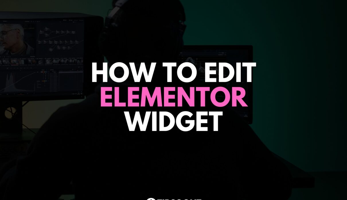 How to Edit Elementor Widget - Customize Your Site