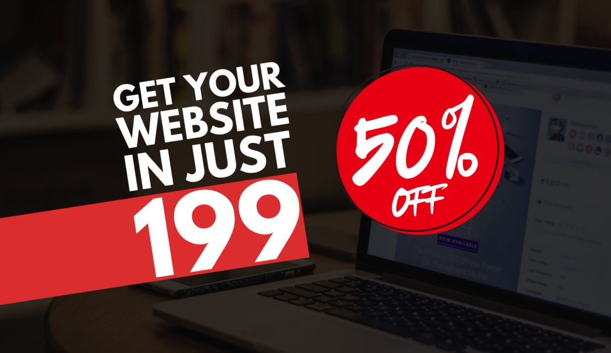 50% OFF on WordPress Website Design Services: Get Your Website for Just $199