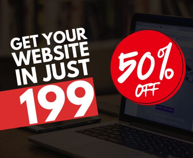 50% OFF on WordPress Website Design Services: Get Your Website for Just $199