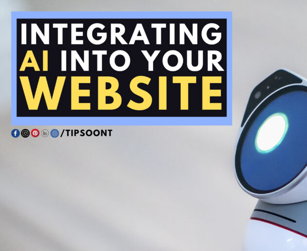 Integrating the features and bot of Ai in website