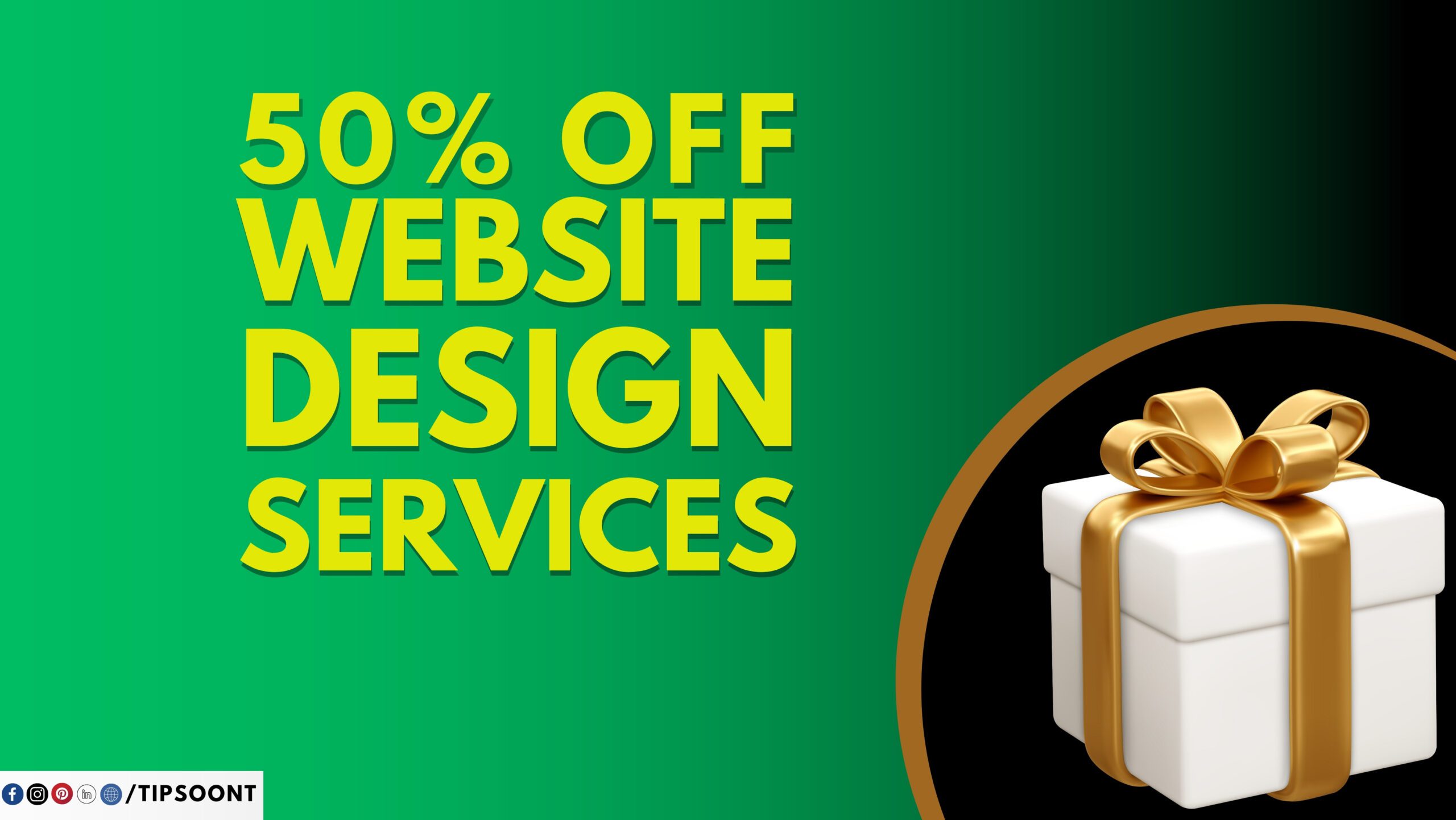 50% Savings! Our Unbeatable Website Design Offer - TIPsoont 