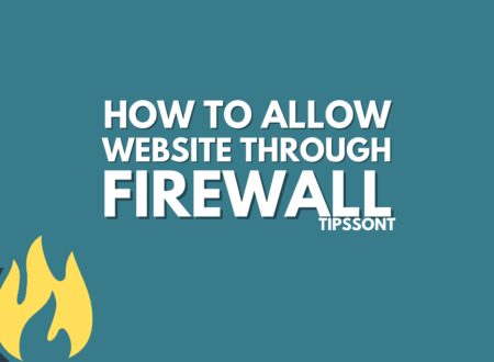allow website through firewall