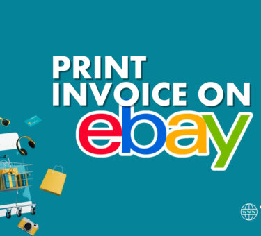 printing the invoice from ebay