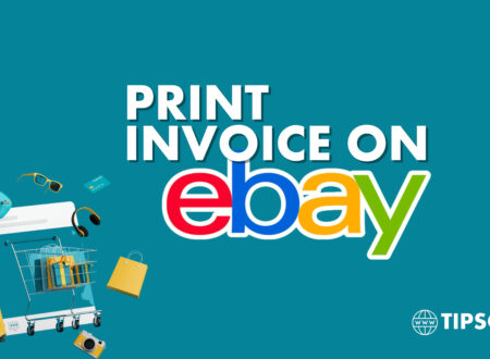 printing the invoice from ebay