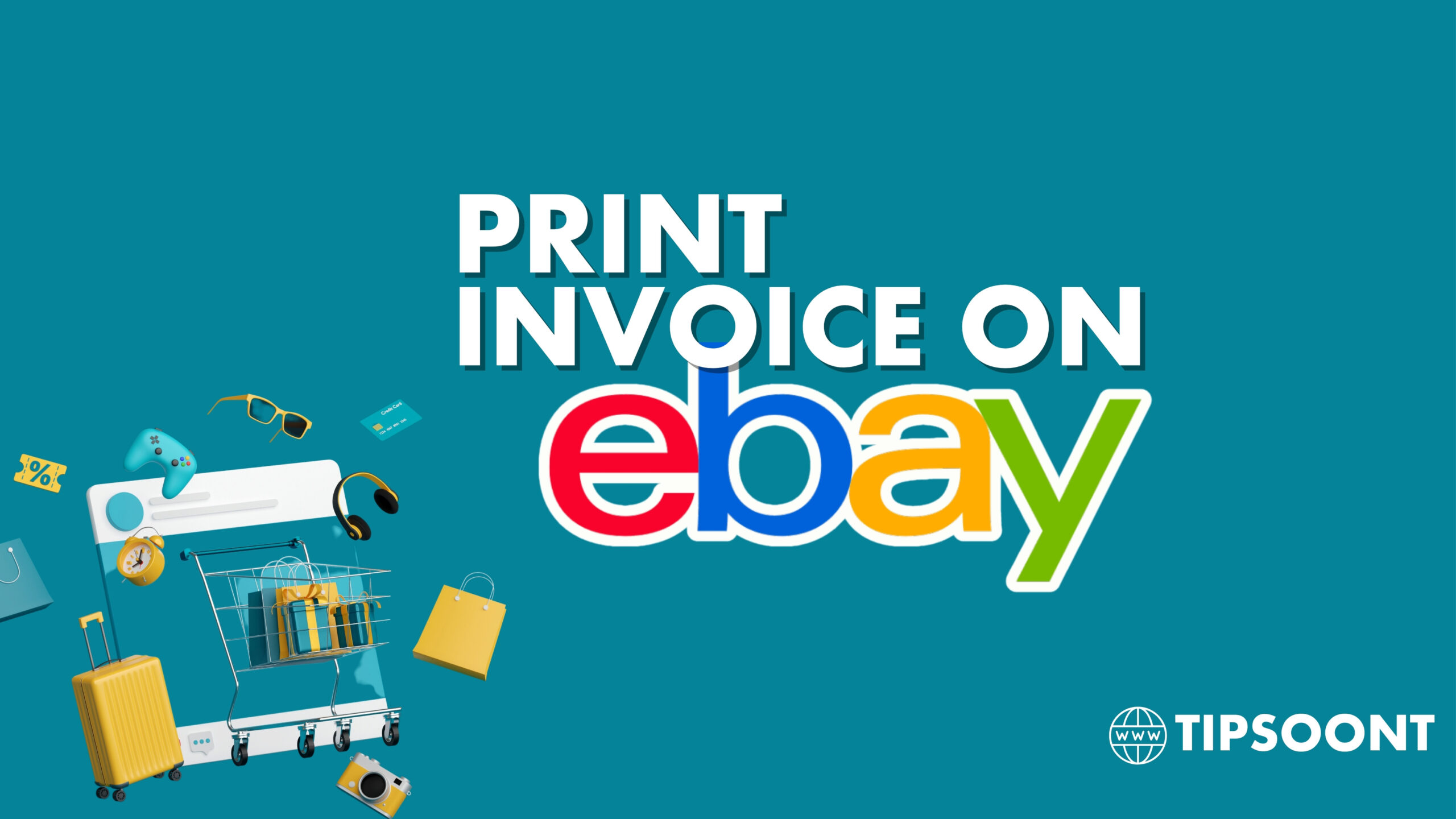 printing the invoice from ebay