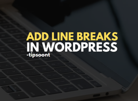 Add Line Breaks in WordPress