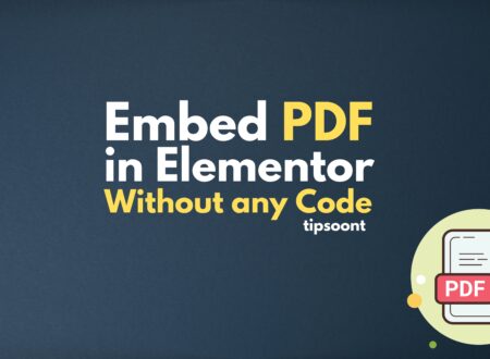 Embed PDF in Elementor Without Even Writing a Single Code