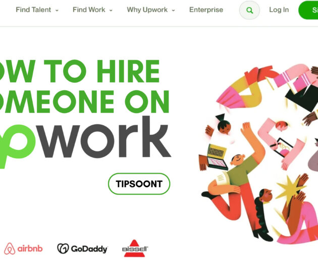 The process to hire someone on Upwork