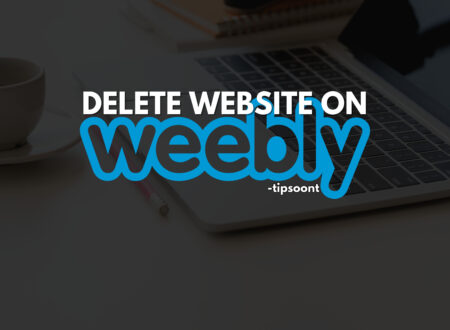 Delete website from Weebly