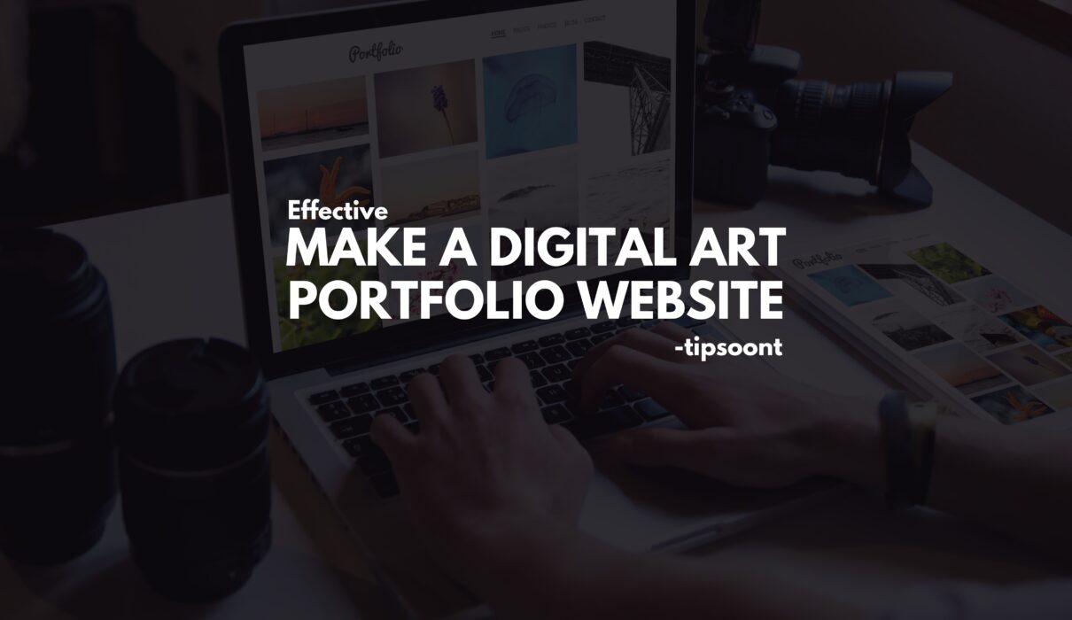 Make a Digital Art Portfolio Website