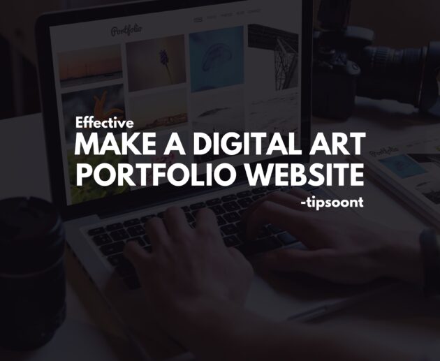 Make a Digital Art Portfolio Website