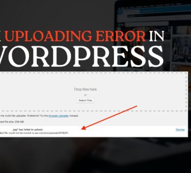 How to Fix Uploading File Error "Uploaded File Could Not Be Moved to wp-content/uploads" in WordPress