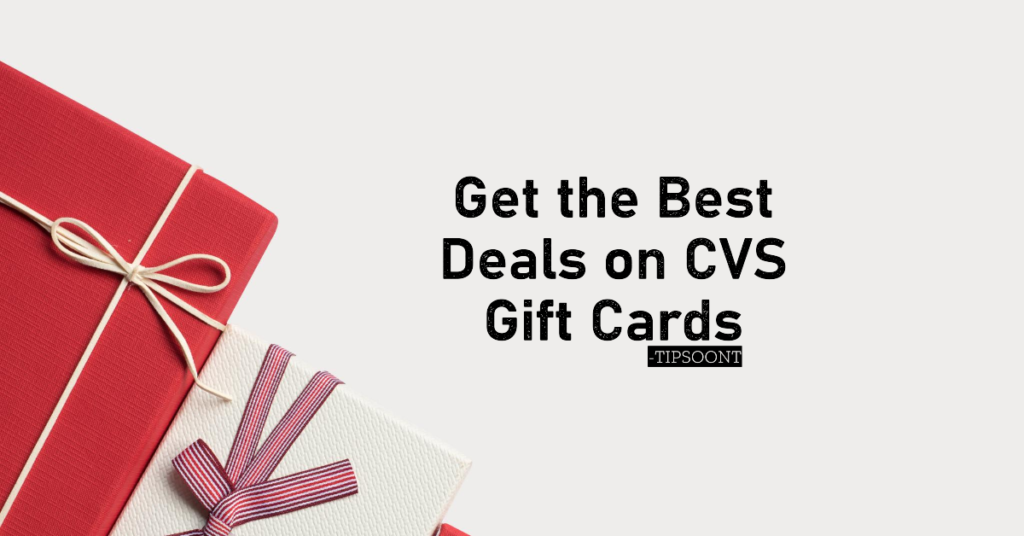 Special Offers and Discounts on cvs gift cards