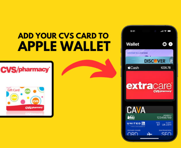 how to Add Your CVS Card to Apple Wallet