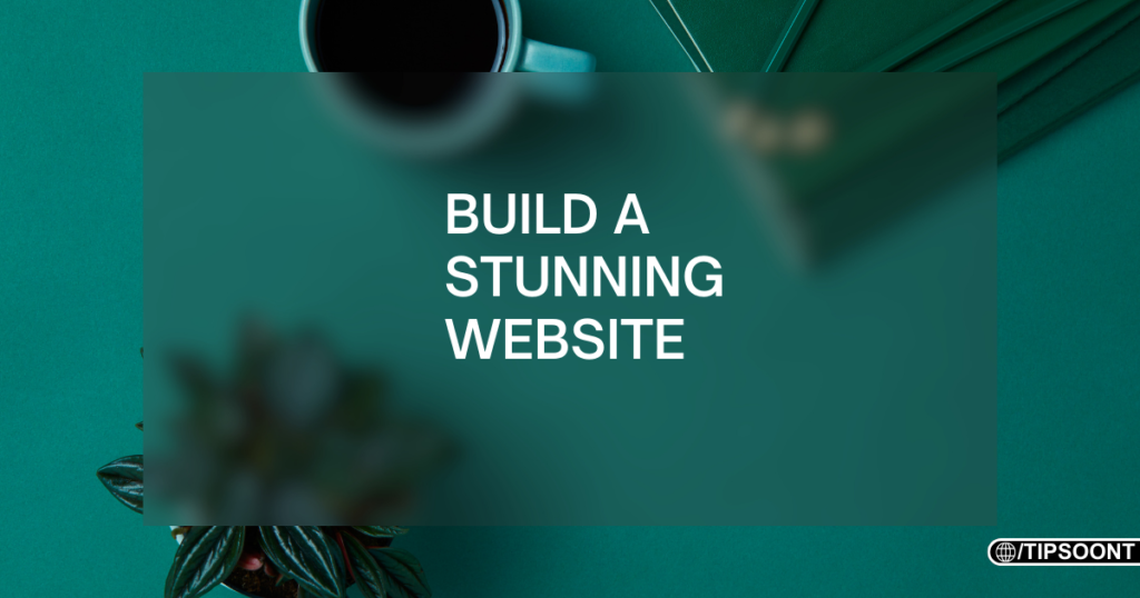 Build a stunning website