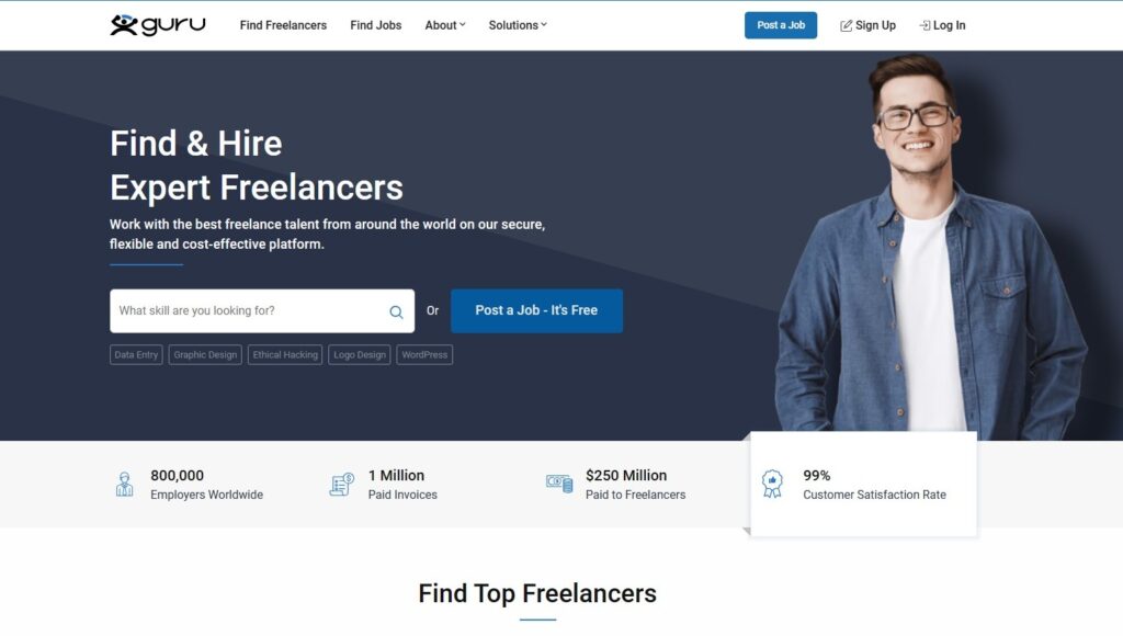 Guru.com - Find and Hire Expert Freelancers