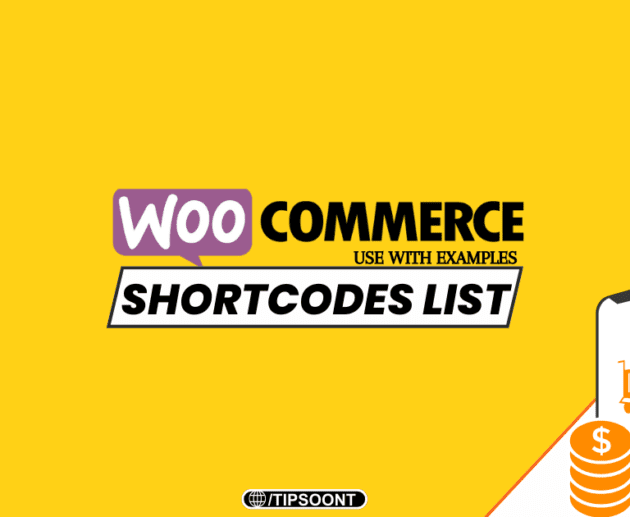 WooCommerce Shortcodes List Use With Examples