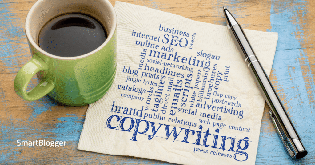 website copywriting breakdown