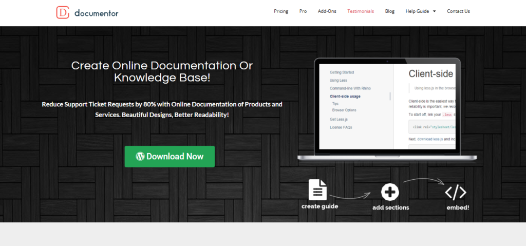 Documentor – WordPress Documentation Plugin